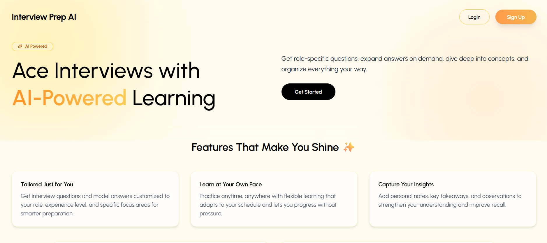 Interview Prep AI Image