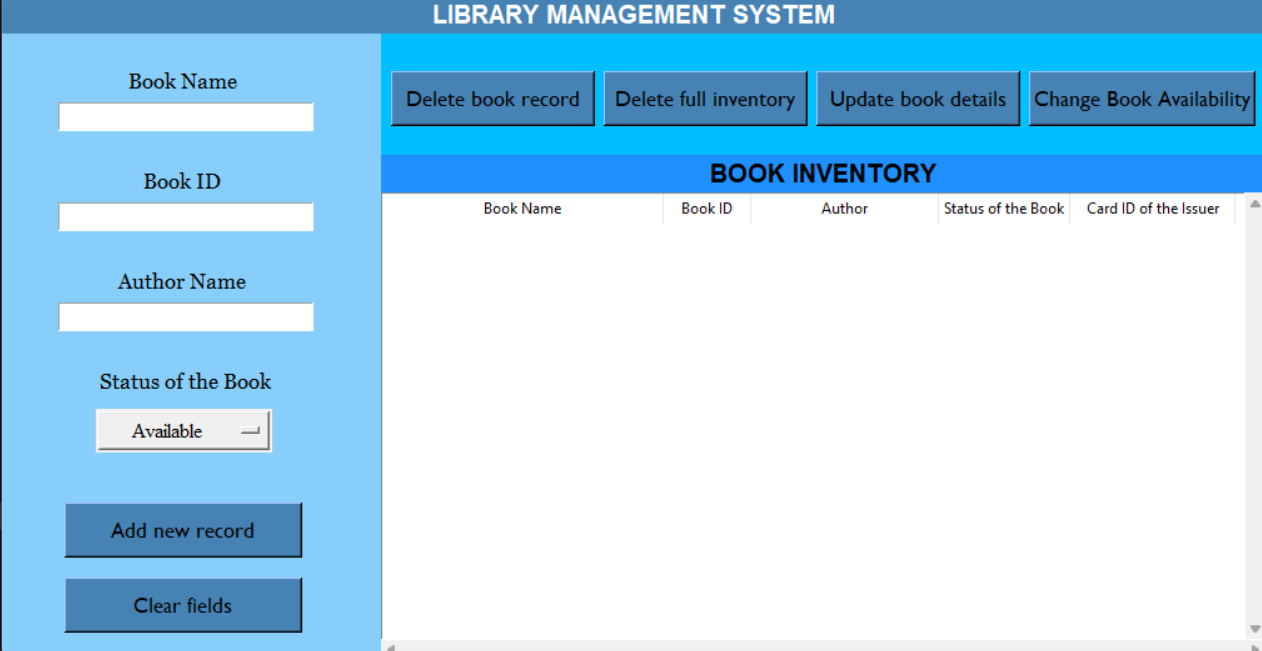 Library Management System