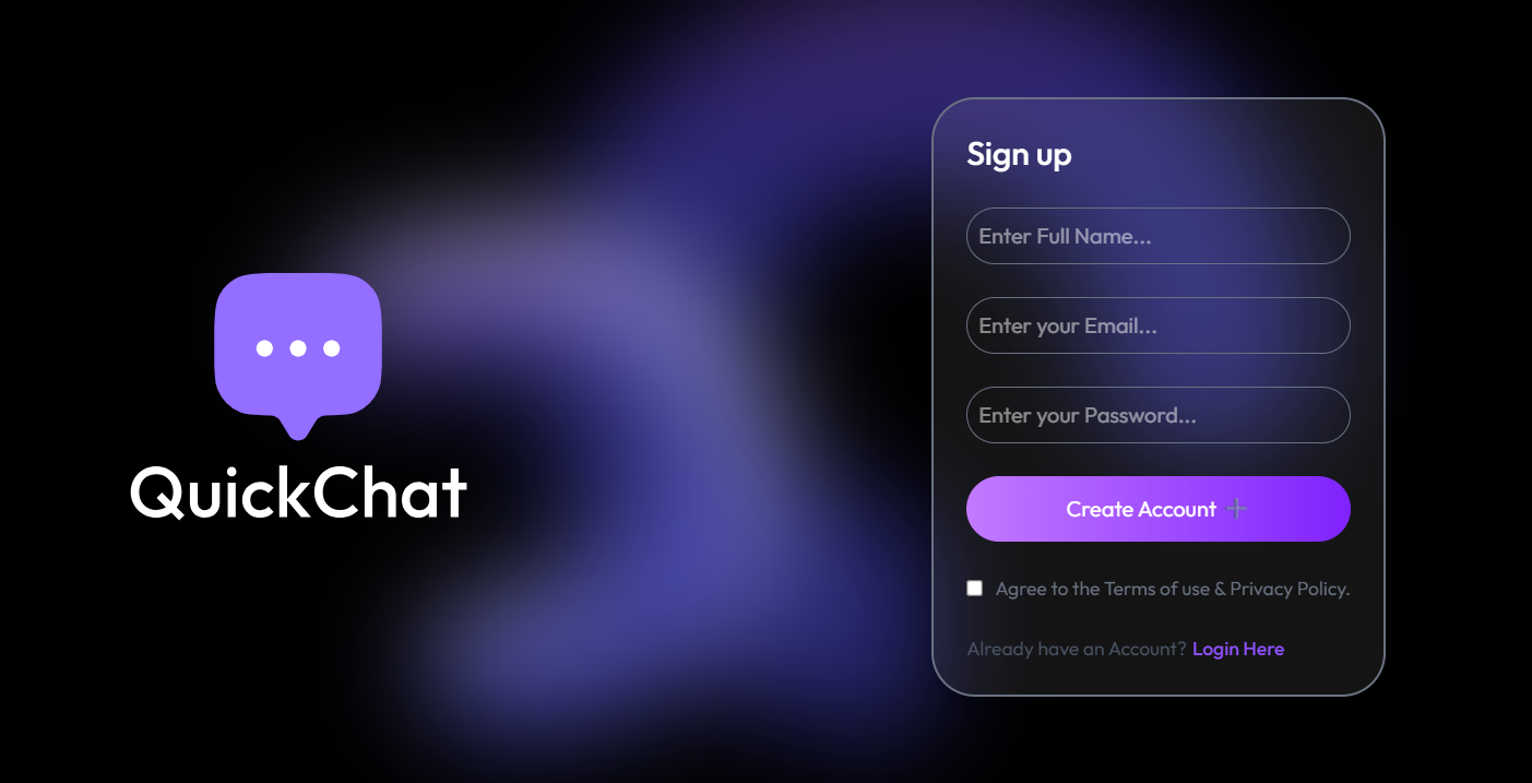 Quick Chat App Image