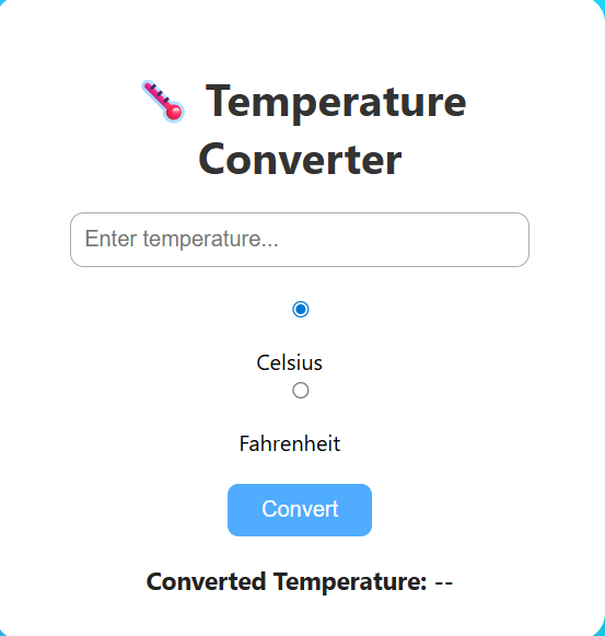 Temperature Converter